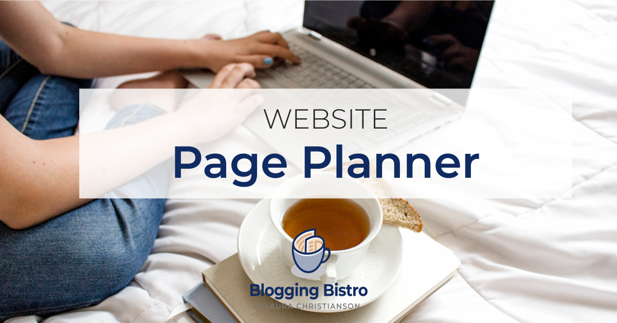 Website Page Planner | BloggingBistro.com