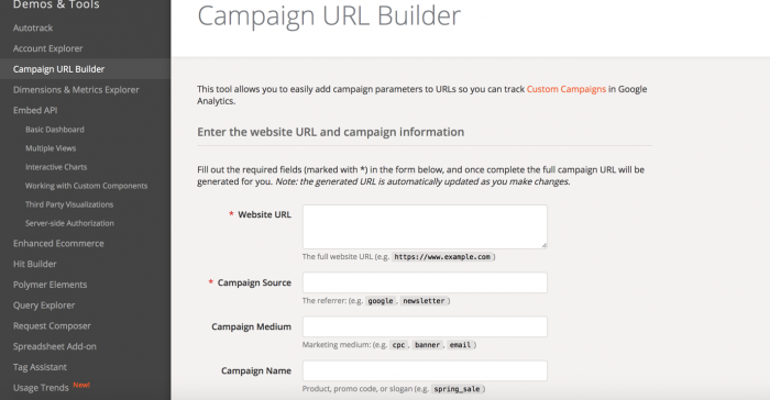 One of the ways to create links with UTM codes for ad campaigns is to use the Google Analytics Campaign URL builder | BloggingBistro.com