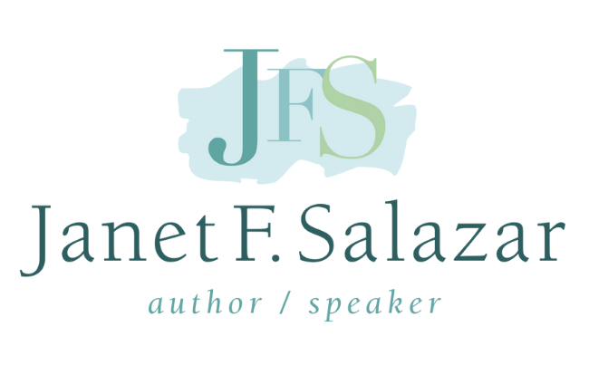 Janet F. Salazar logo | Created by the Blogging Bistro team