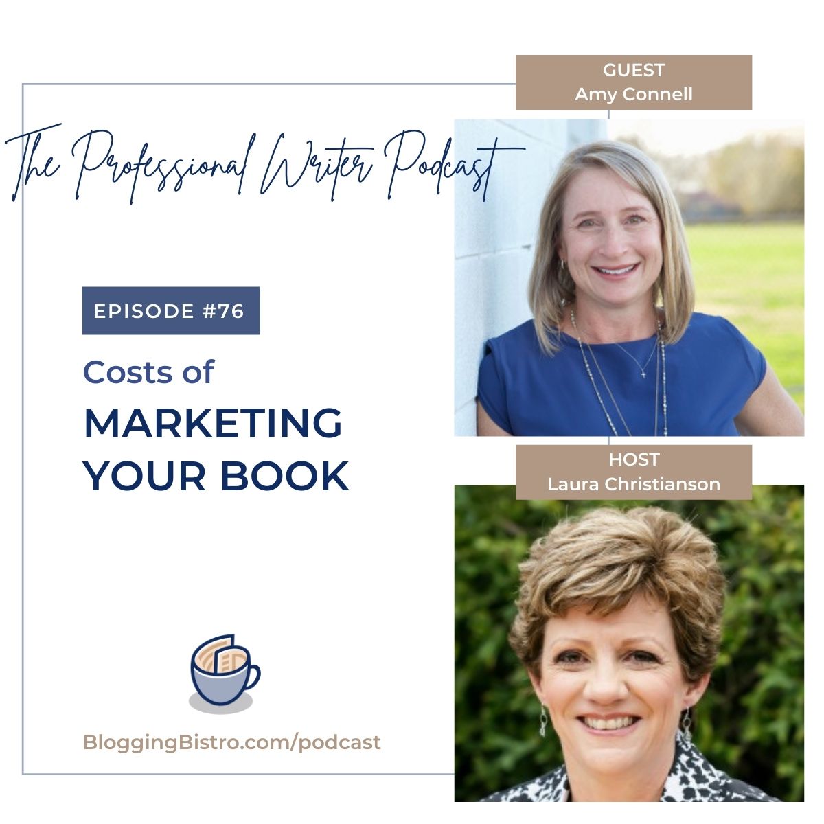 76 – Costs of Marketing and Promoting Your Book, with Amy Connell